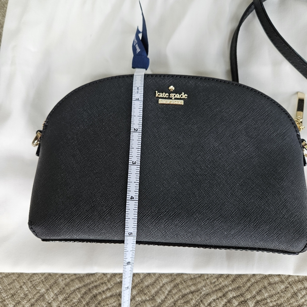 kate spade Black Crossbody Bag with Gold Chain Accents - Picture 8 of 11